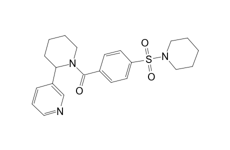 (4-piperidin-1-ylsulfonylphenyl)-(2-pyridin-3-ylpiperidin-1-yl)methanone