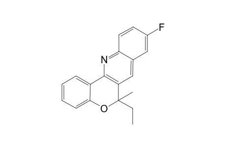6-Ethyl-9-fluoro-6-methyl-6H-chromeno[4,3-b]quinoline