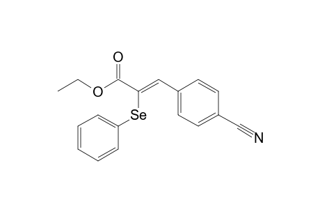 (Z)-3-(4-cyanophenyl)-2-(phenylseleno)-2-propenoic acid ethyl ester