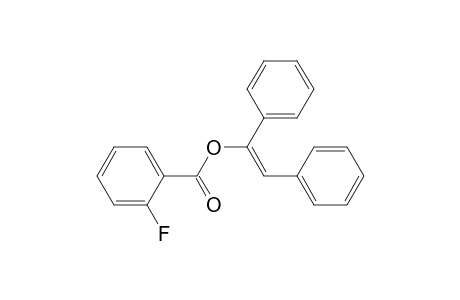 (E)-1,2-Diphenylvinyl 2-fluorobenzoate