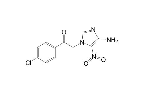 4-Amino-1-(p-chlorophenacyl)-5-nitroimidazole