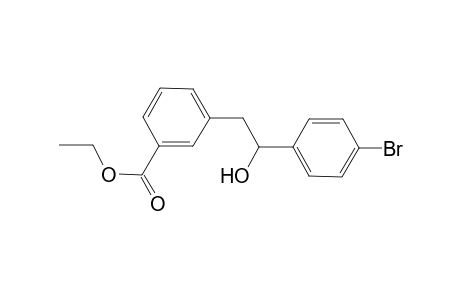 Ethyl 3-[2-(4-bromophenyl)-2-hydroxyethyl]benzoate