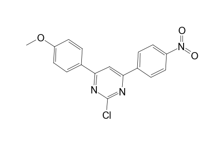 4-[2-Chloro-6-(4-nitrophenyl)-4-pyrimidinyl]phenyl methyl ether