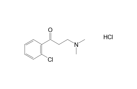2'-chloro-3-(dimethylamino)propiophenone, hydrochloride