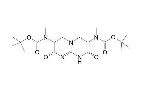 N-methyl-N-[3-[methyl-[(2-methylpropan-2-yl)oxy-oxomethyl]amino]-2,8-dioxo-4,6,7,9-tetrahydro-3H-pyrimido[1,2-a]pyrimidin-7-yl]carbamic acid tert-butyl ester