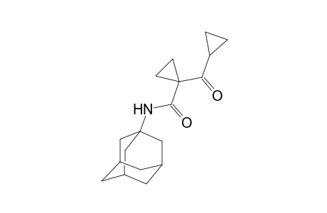 N-(1-Adamantyl)-1-(cyclopropylcarbonyl)cyclopropanecarboxamide
