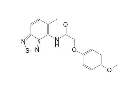 acetamide, 2-(4-methoxyphenoxy)-N-(5-methyl-2,1,3-benzothiadiazol-4-yl)-
