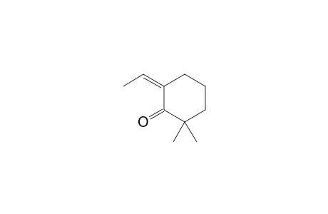 (Z)-2-Ethylidene-6,6-dimethylcyclohexanone