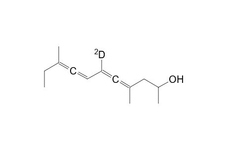 6-Deuterio-4,9-dimethylundeca-4,5,7,8-tetraene-2-ol