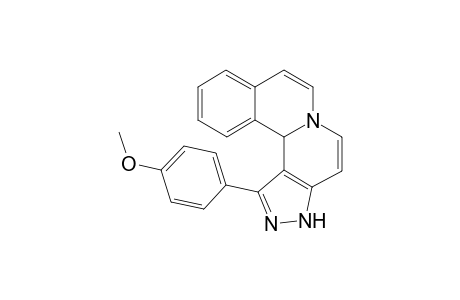 1-(4-methoxyphenyl)-3,12b-dihydropyrazolo[4',3':3,4]pyrido[2,1-a]isoquinoline