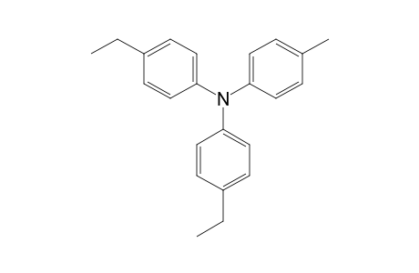 Benzenamine, 4-ethyl-N-(4-ethylphenyl)-N-(4-methylphenyl)-