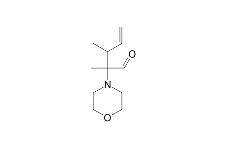 2,3-Dimethyl-2-(4-morpholinyl)-4-pentenal