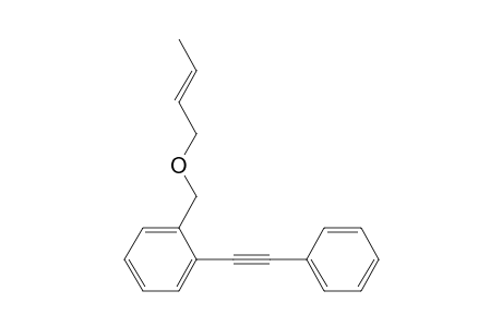 1-[(but-2-en-1-yloxy)methyl]-2-(phenylethynyl)benzene
