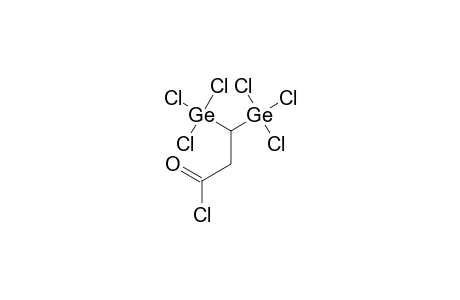 3,3-Bis(trichlorogermyl)-propionyl chloride