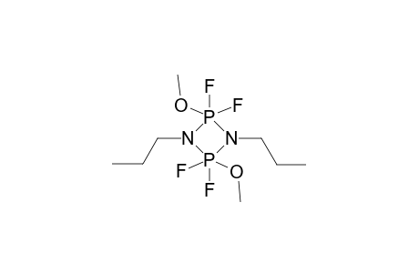 2,4-Dimethoxy-2,2,4,4-tetrafluoro-1,3-dipropyl-1,3,2.lambda.5,4.lambda.5-diazadiphosphetidine