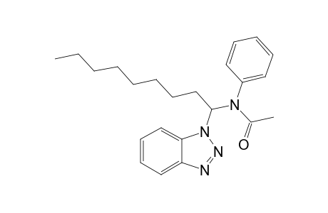 N-[1-(benzotriazol-1-yl)nonyl]-N-phenylacetamide