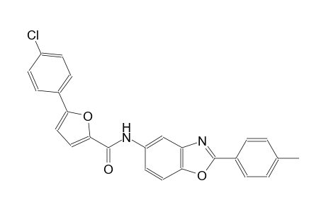 5-(4-chlorophenyl)-N-[2-(4-methylphenyl)-1,3-benzoxazol-5-yl]-2-furamide