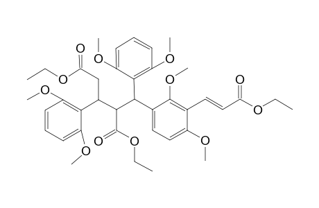 (E)-2,4-dimethoxycinnamic Acid Ethyl Ester Trimer