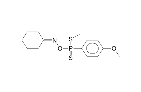 O-CYCLOHEXYLIDENEIMINO-S-METHYL(4-METHOXYPHENYL)DITHIOPHOSPHONATE