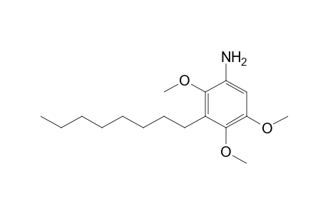 3-Octyl-2,4,5-trimethoxyaniline
