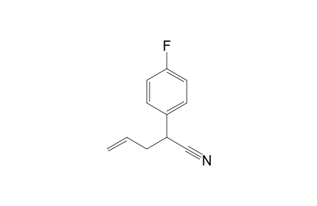 2-(4-Fluorophenyl)-4-pentenenitrile