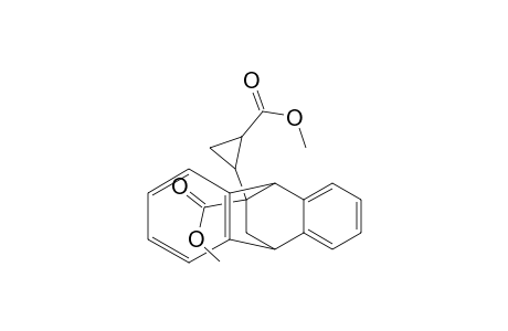Methyl 11-(2-carbomethoxycyclopropyl)-9,10-dihydro-9,10-ethanoanthracene-11-carboxylate