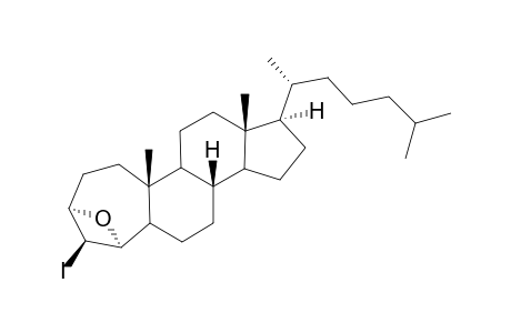 A-Homocholestane, 3,5-epoxy-4a-iodo-, (3.alpha.,4a.beta.,5.alpha.)-