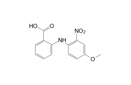 N-(4-methoxy-2-nitrophenyl)anthranilic acid