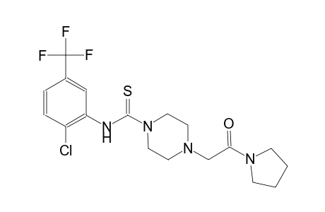 1-piperazinecarbothioamide, N-[2-chloro-5-(trifluoromethyl)phenyl]-4-[2-oxo-2-(1-pyrrolidinyl)ethyl]-