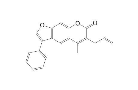 6-allyl-5-methyl-3-phenyl-7H-furo[3,2-g]chromen-7-one