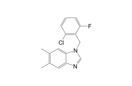 1H-benzimidazole, 1-[(2-chloro-6-fluorophenyl)methyl]-5,6-dimethyl-