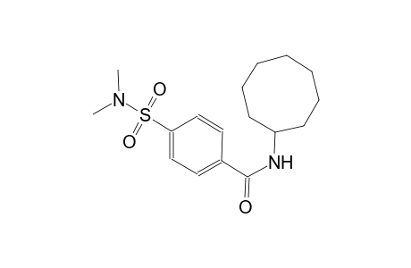 N-cyclooctyl-4-[(dimethylamino)sulfonyl]benzamide