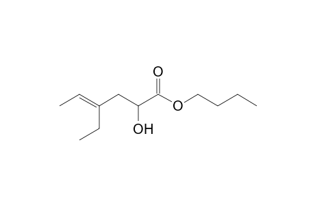 Butyl 4-ethyl-2-hydroxy-4-hexenoate