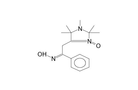4-(2-HYDROXYIMINO-2-PHENYLETHYL)-1,2,2,5,5-PENTAMETHYL-3-IMIDAZOLINE-3-OXIDE