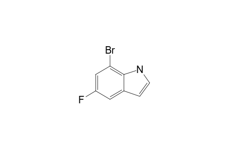 7-BROMO-5-FLUOROINDOLE