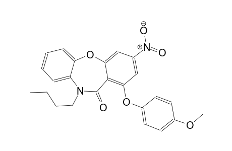 dibenzo[b,f][1,4]oxazepin-11(10H)-one, 10-butyl-1-(4-methoxyphenoxy)-3-nitro-