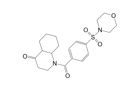 4(1H)-quinolinone, octahydro-1-[4-(4-morpholinylsulfonyl)benzoyl]-