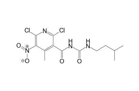 N-[(2,6-dichloro-4-methyl-5-nitro-3-pyridinyl)carbonyl]-N'-isopentylurea
