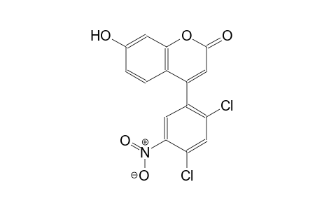 4-(2,4-dichloro-5-nitrophenyl)-7-hydroxy-2H-chromen-2-one