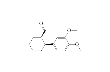 3-Cyclohexene-1-carboxaldehyde, 2-(3,4-dimethoxyphenyl)-, cis-