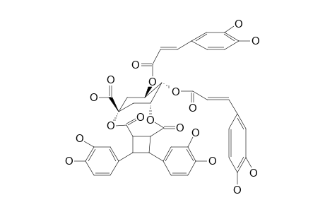 1,3-DI-O-(3,4-BIS-(3,4-DIHYDROXYPHENYL)-CYClOBUTANE-1,2-DICARBONYL)-4,5-DI-O-CAFFEOYLQUINIC-ACID