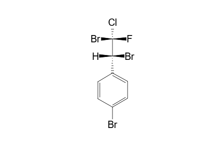 (R,R)-1-(PARA-BROMOPHENYL)-1,2-DIBROMO-2-CHLORO-2-FLUOROETHANE