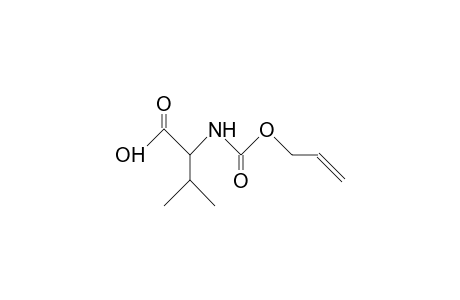 N-Allyloxycarbonyl-(R)-valine