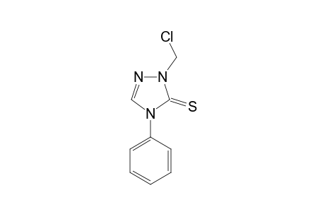 1-(CHLOROMETHYL)-4-PHENYL-delta2-1,2,4-TRIAZOLINE-5-THIONE