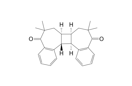 Dibenzo[c,c']cyclobuta[1,2-a:4,3-a']dicycloheptene-5,10-dione, 6,7,7a,7b,8,9,14b,14c-octahydro-6,6,9,9-tetramethyl-, (7a.alpha.,7b.alpha.,14b.alpha.,14c.beta.)-