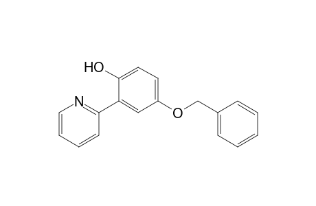 2-(5-Benzyloxy-2-hydroxyphenyl)pyridine
