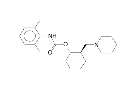 TRANS-N-2,6-DIMETHYLPHENYL-O-(2-PIPERIDINOCYCLOHEXYL)CARBAMATE