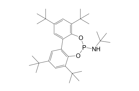 N-(2,4,8,10-Tetra-tert-butyl-dibenz[d,f]{1,3,2}dioxaphospepin-6-yl)-tert-butylamine
