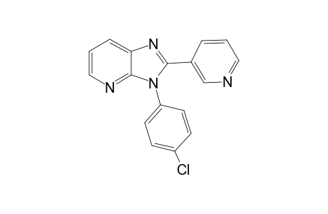 3-(4-Chlorophenyl)-2-(3-pyridinyl)-3H-imidazo(4,5-b)pyridine