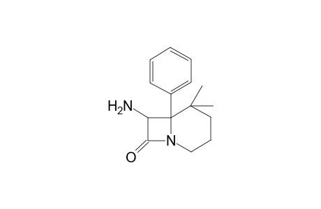 7-Amino-1-aza-5,5-dimethyl-6-phenylbicyclo[4.2.0]octan-8-one